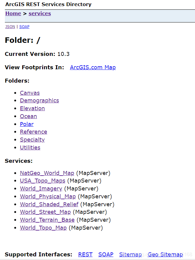 ARCGIS WMS